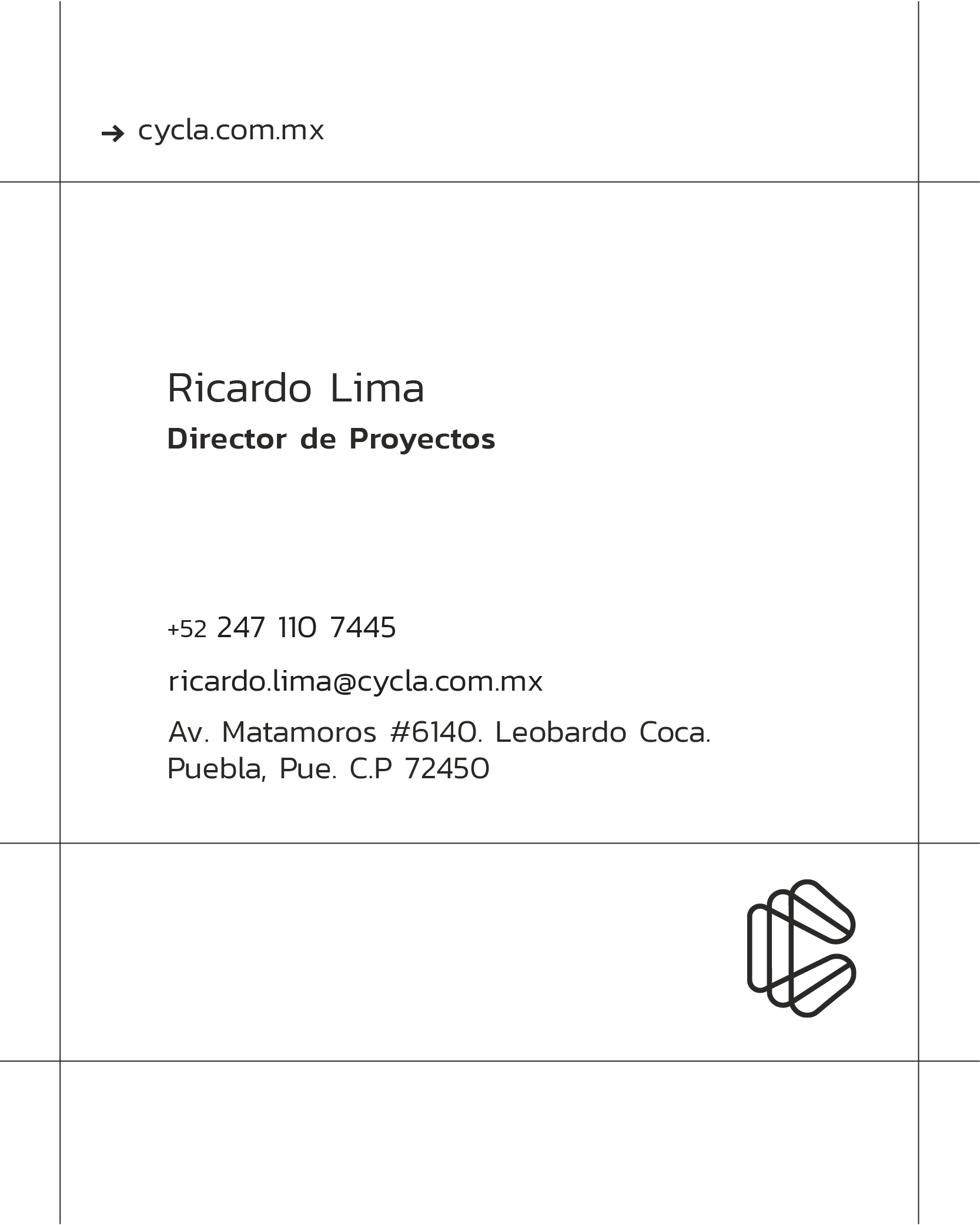 Tarjeta de presentación digital